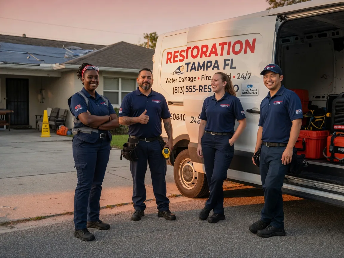 Water Damage Restoration company in Montcalm, WV